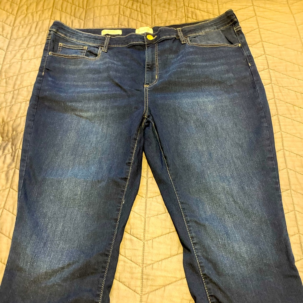 Universal Thread Dark Blue Mid-Rise Skinny Jeans 16R